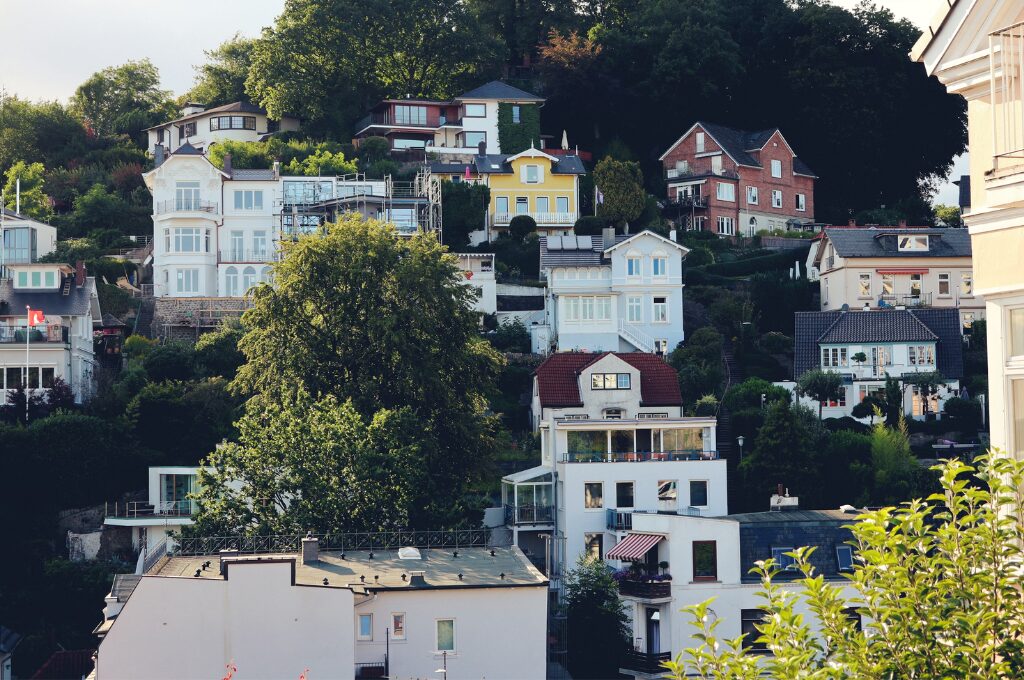 Umzug nach Hamburg, Blankenese