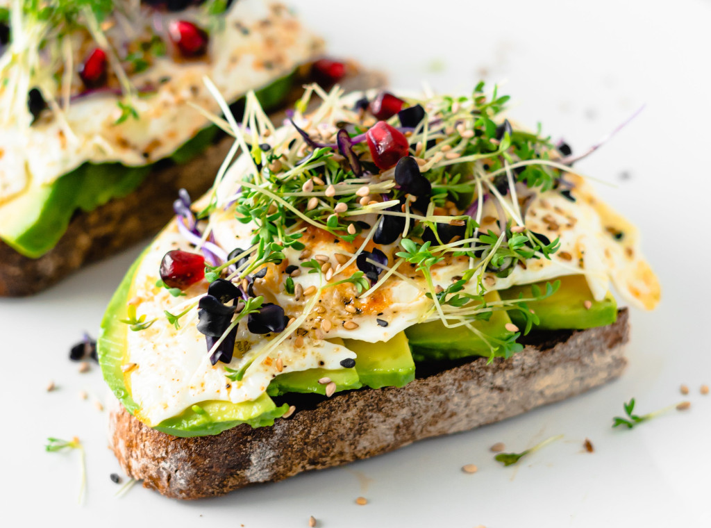 Frühstücken in Eppendorf. Avocadobrot