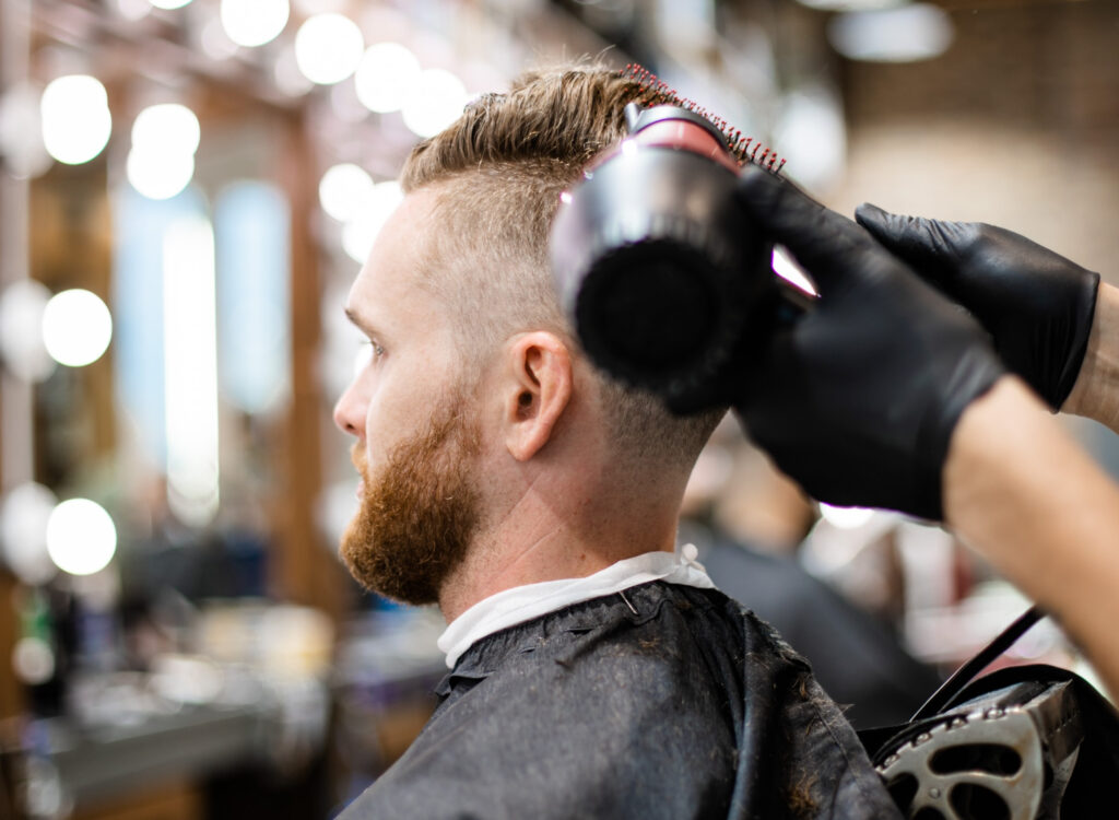 Friseur in Wandsbek. Kurzhaarschnitt. 