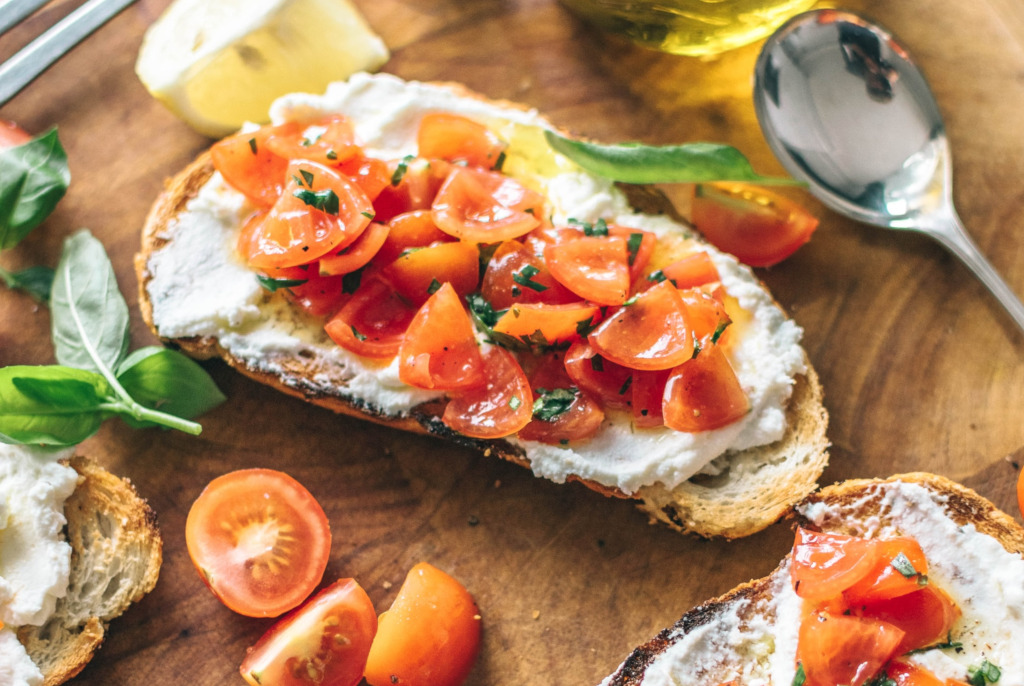 Italiener in Bergedorf. Bruschetta