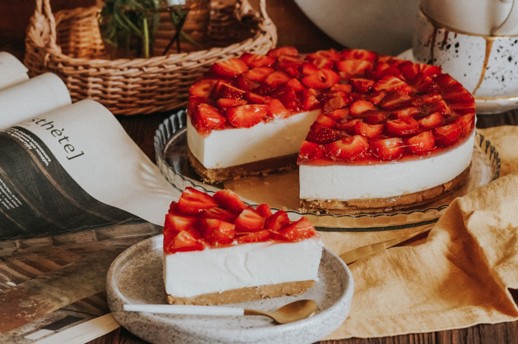 Kuchen in Hamburg, Abbild von Erdbeertorte