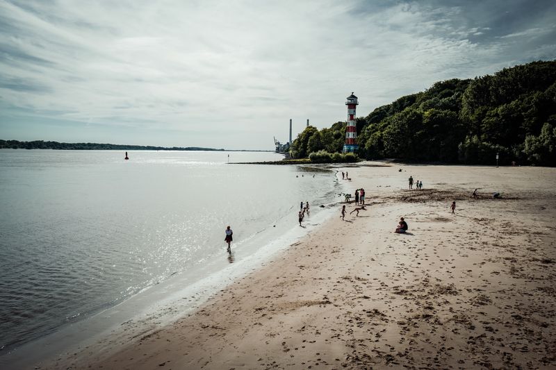 Spaziergänge in Hamburg: Der Elbstrand in Hamburg