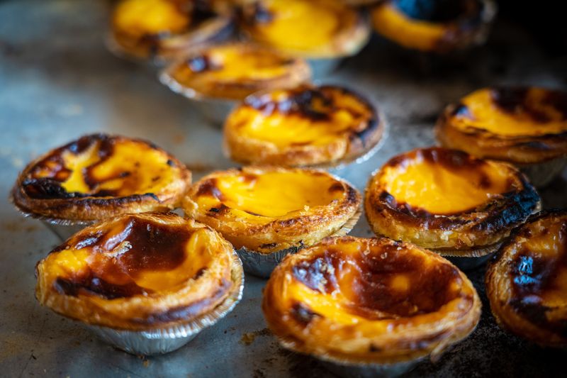 portugiesische Cafés in Hamburg: Pastel de Nata