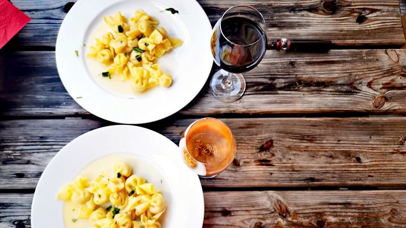 Pasta im Restaurant Piazza Trapani in Eimsbüttel