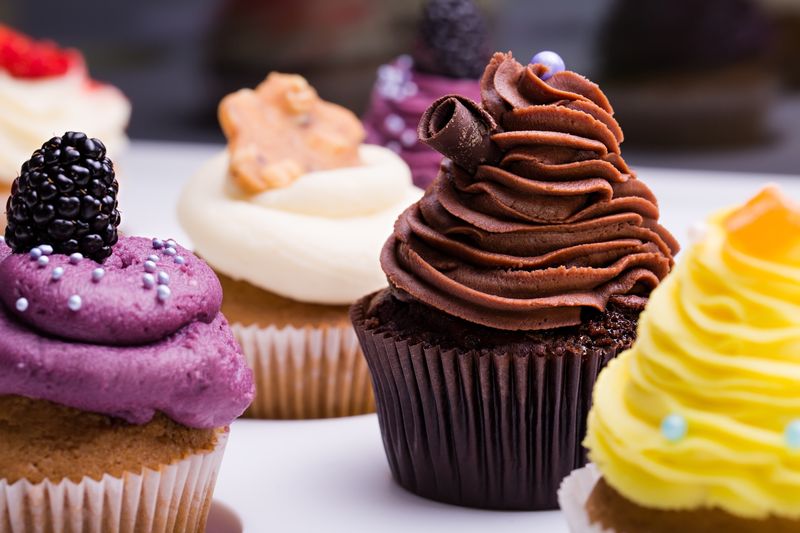 Cupcakes in Hamburg: Bunte Törtchen