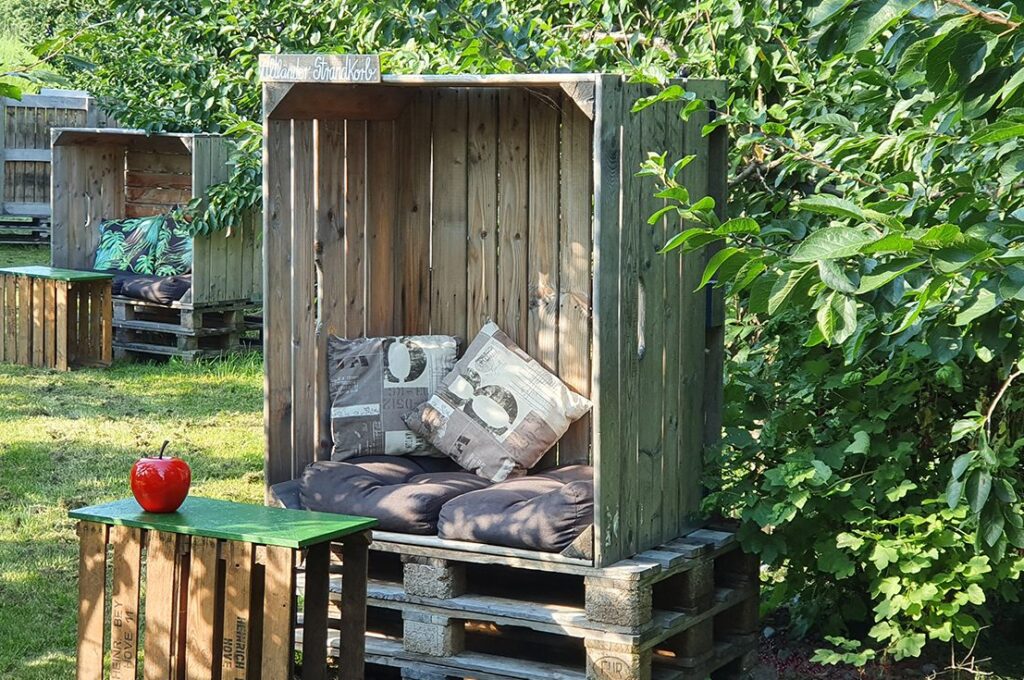 Picknick im Alten Land beim Obsthof Bey
