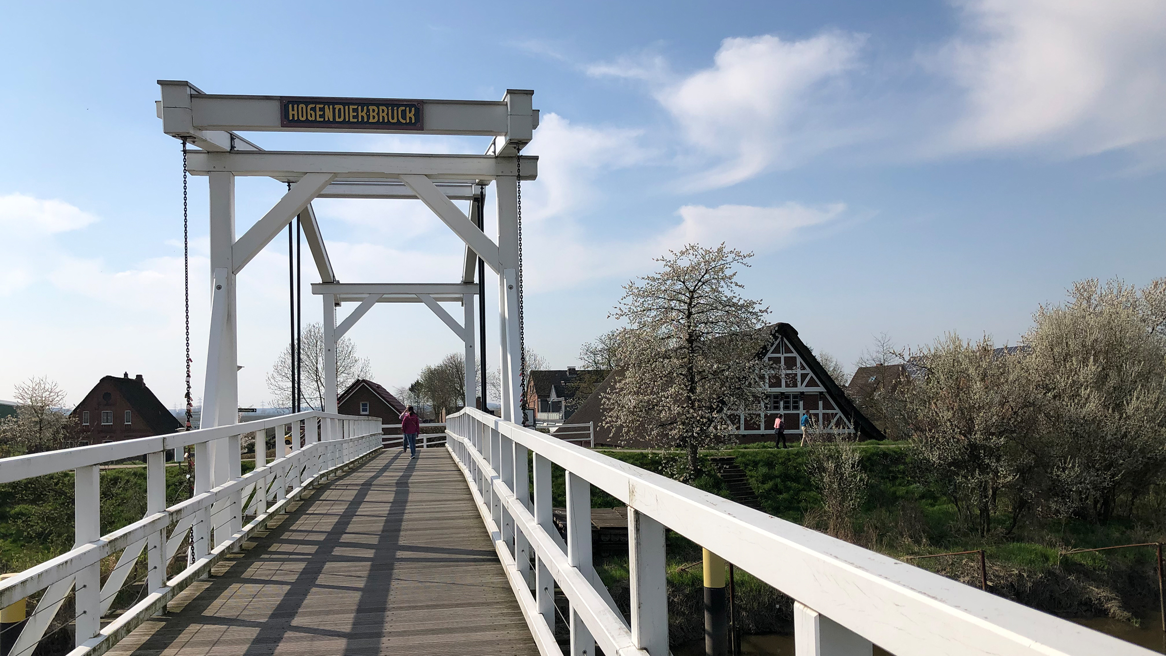 Spaziergang Altes Land Hogendiekbrücke