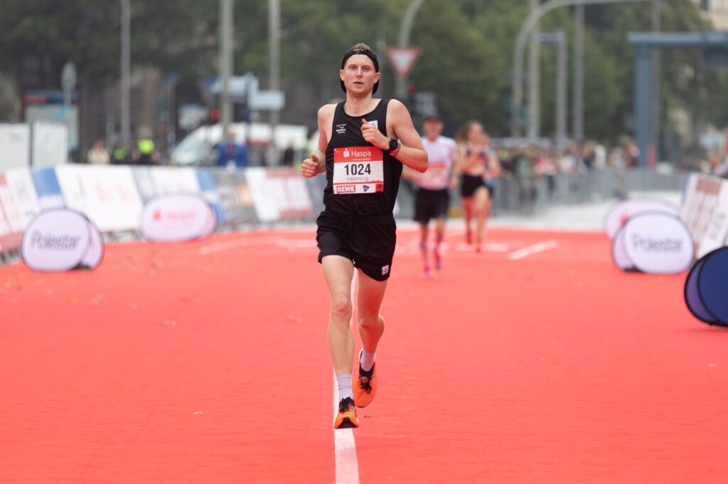 Henning Lenertz beim Haspa Marathon