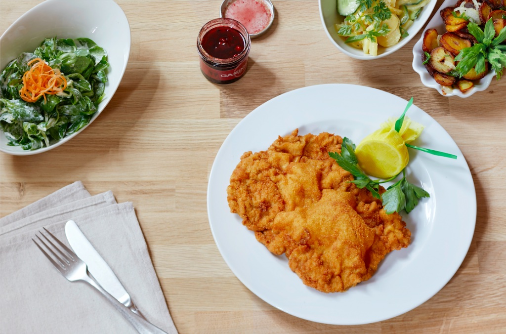 Schnitzel in Hamburg im Gassenhaur