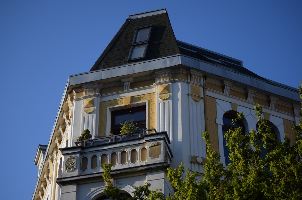 Hamburg-Altona: Altbau Fassade