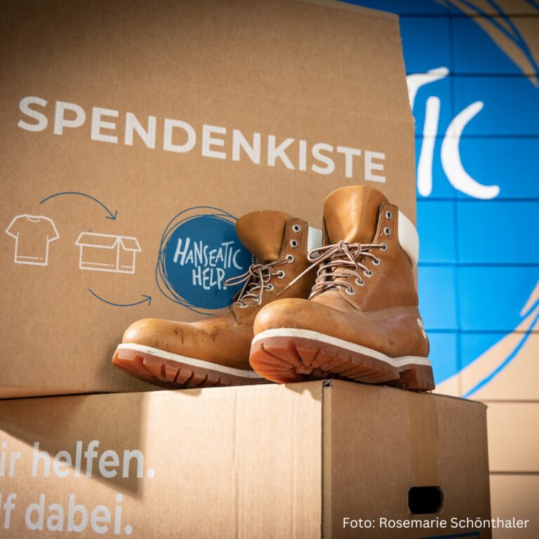 Spenden & Stiften: Schuhe auf Spendenkiste