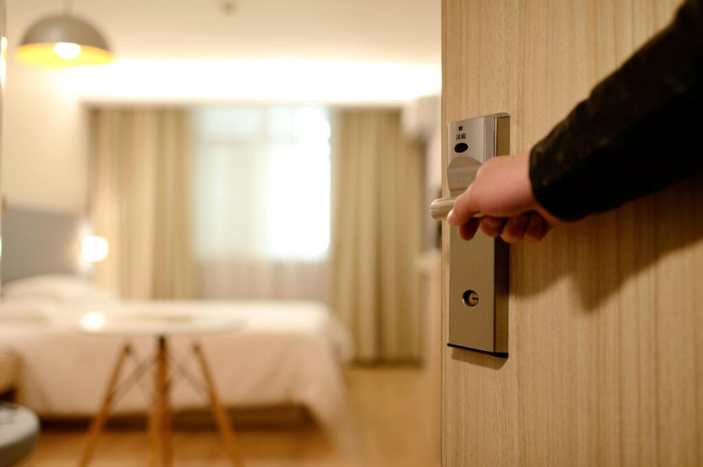 Hotels in Hamburg: Bild von einem Hotelzimmer