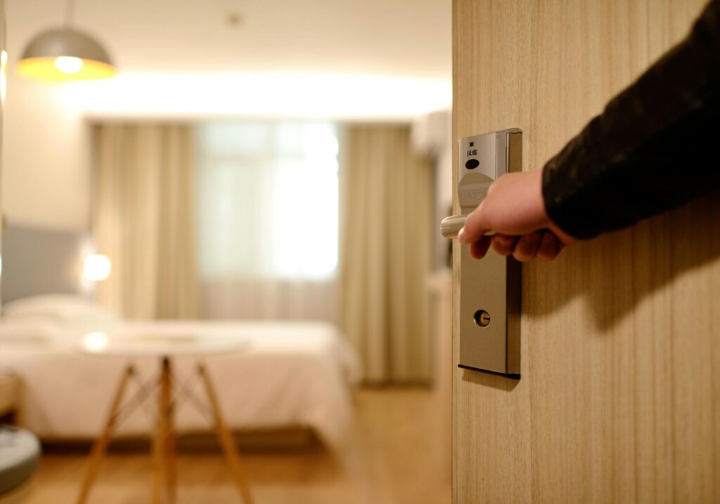Hotels in Hamburg: Bild von einem Hotelzimmer