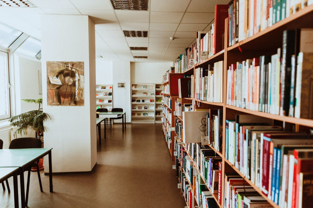 Bibliotheken in Hamburg, Abbild einer Bibliothek