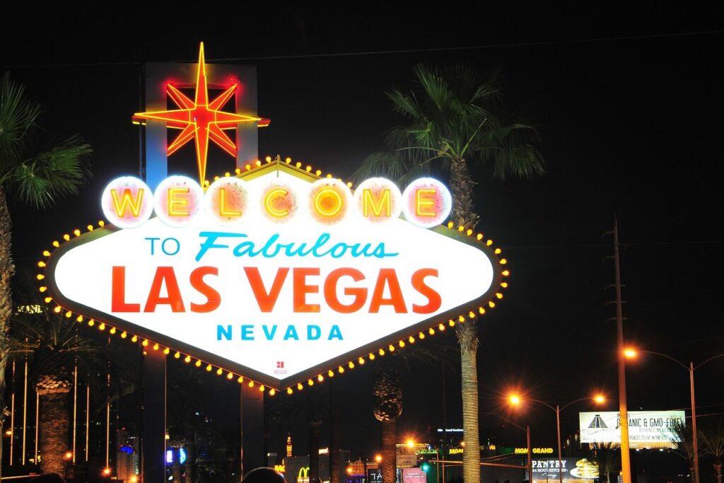 HaspaJoker Highlights im Januar: "Welcome to Las Vegas"-Schild