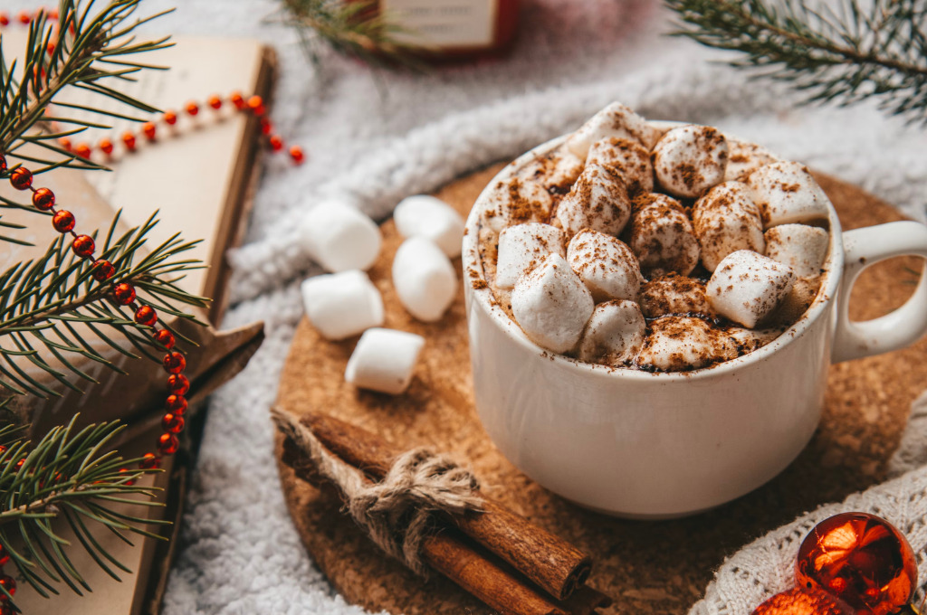 Last Minute Weihnachtsgeschenke mit Manni, Tasse mit Kakao