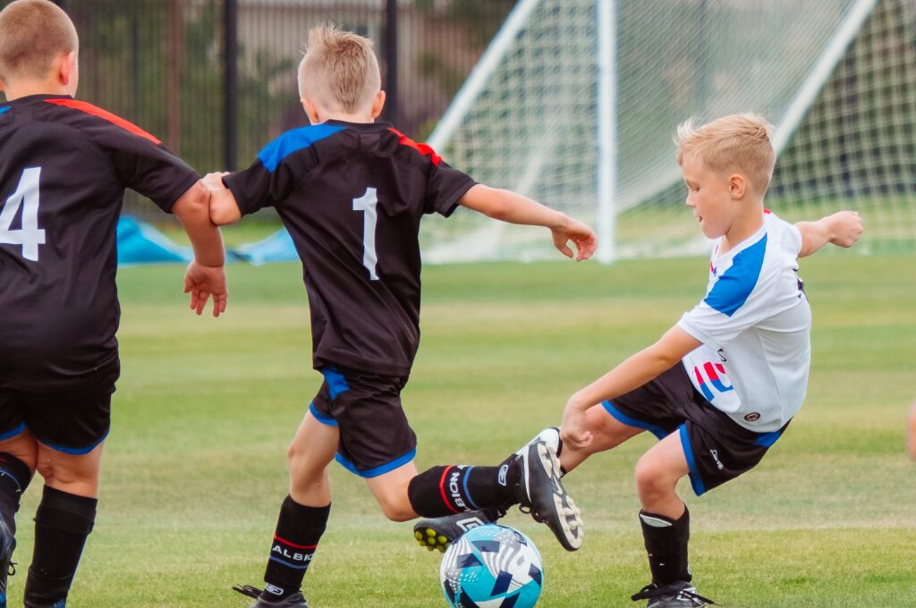 Kindersport in Hamburg, Kinder spielen Fußball