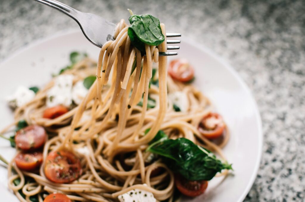 Glutenfrei in Hamburg, Teller mit Pasta