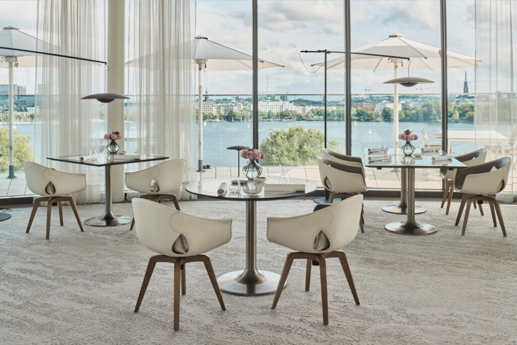 Raumansicht, The Fontenay, Lakeside Restaurants