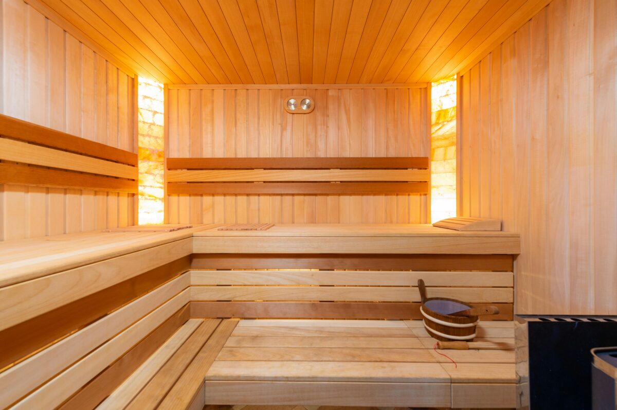 Freibad in Hamburg, Sauna