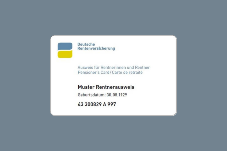 Bekommt Man Einen Rentenausweis Bei Erweerbsminderungs Rente Rentenausweis Vorteile: 7 Wege um als Senior:in zu sparen