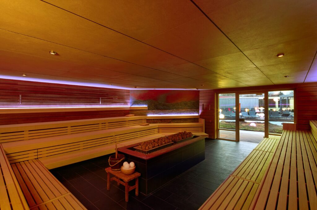 Sauna in Hamburg: Die Finnische Sauna im Festland