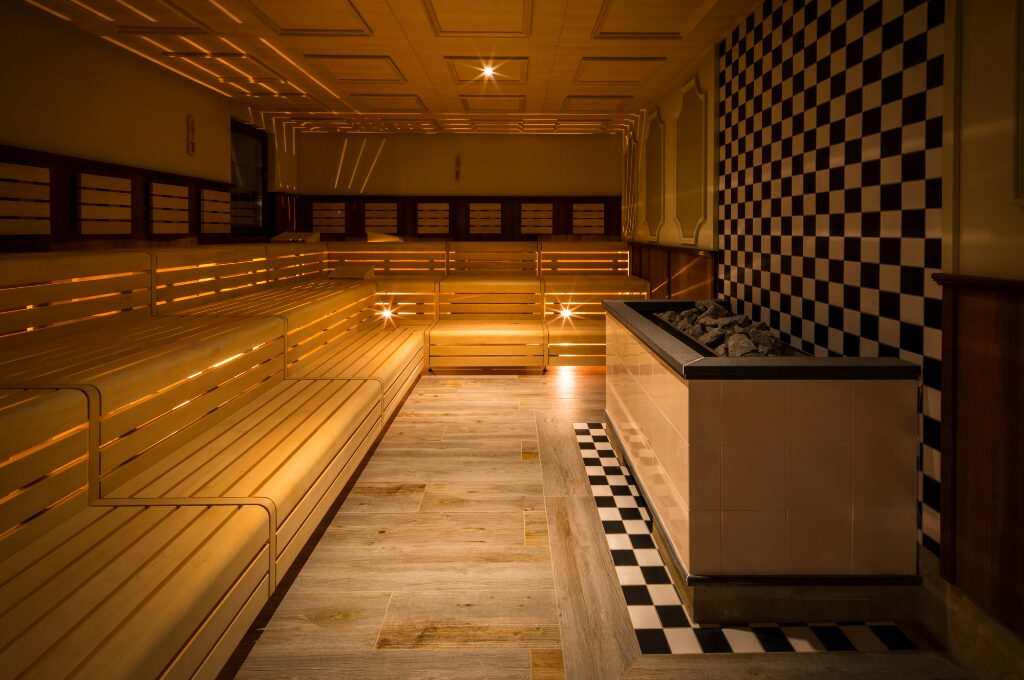 Sauna in Hamburg: Die Eppendorfer Stube im Holthusenbad
