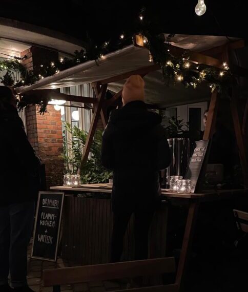 Glühwein in Hamburg: Punschen im Café Kofje