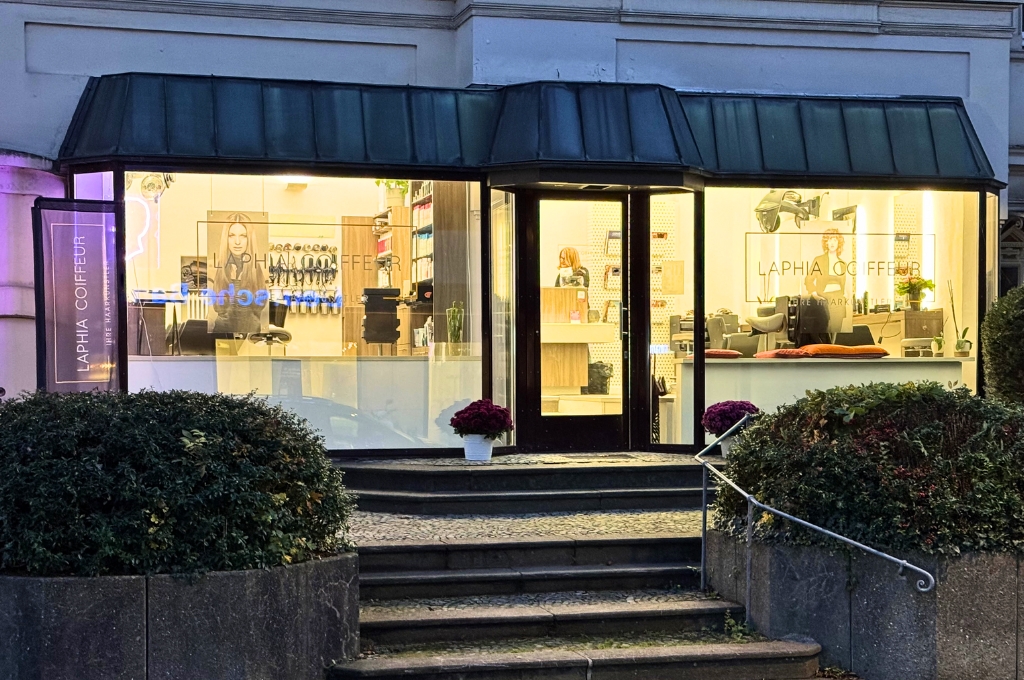 Friseursalon Laphia Coiffeur von draußen