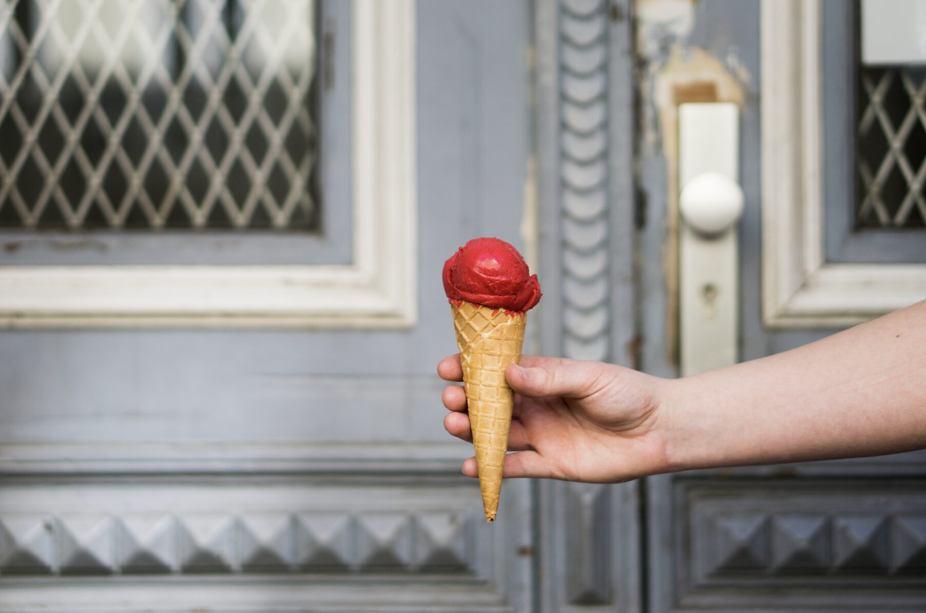 Eis in Hamburg: Ein bild von einem Eis von Luicellas