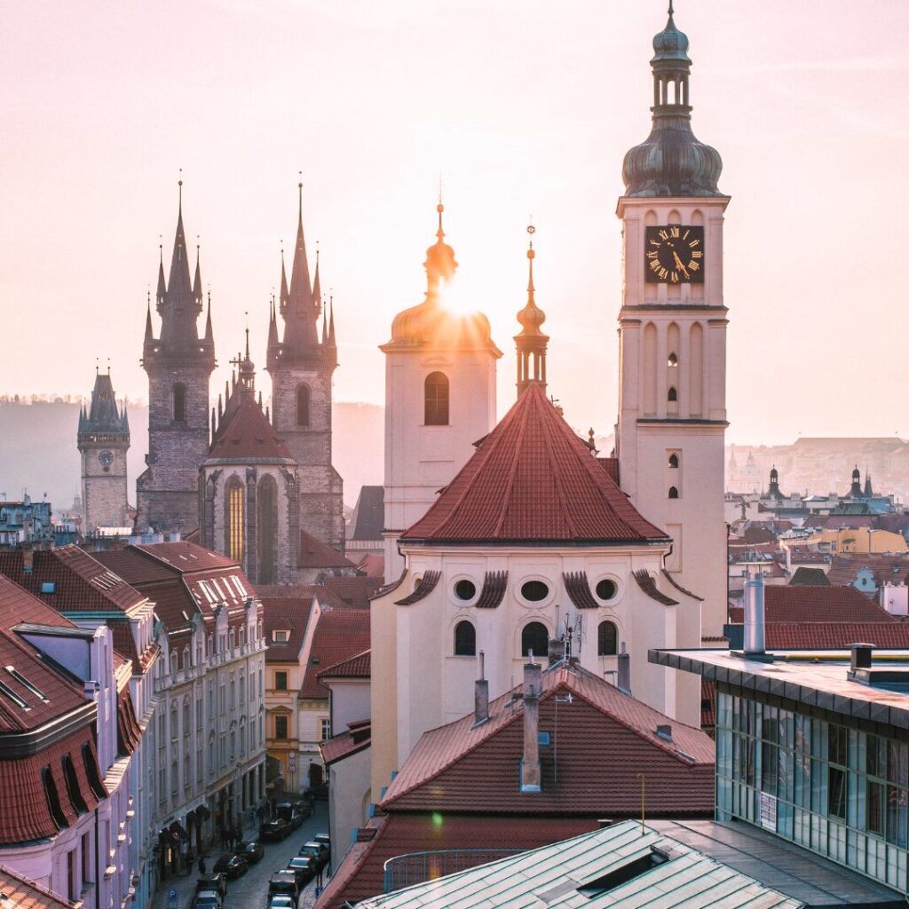 HaspaJoker Reisen, Bild von einer Stadt mit Kirche