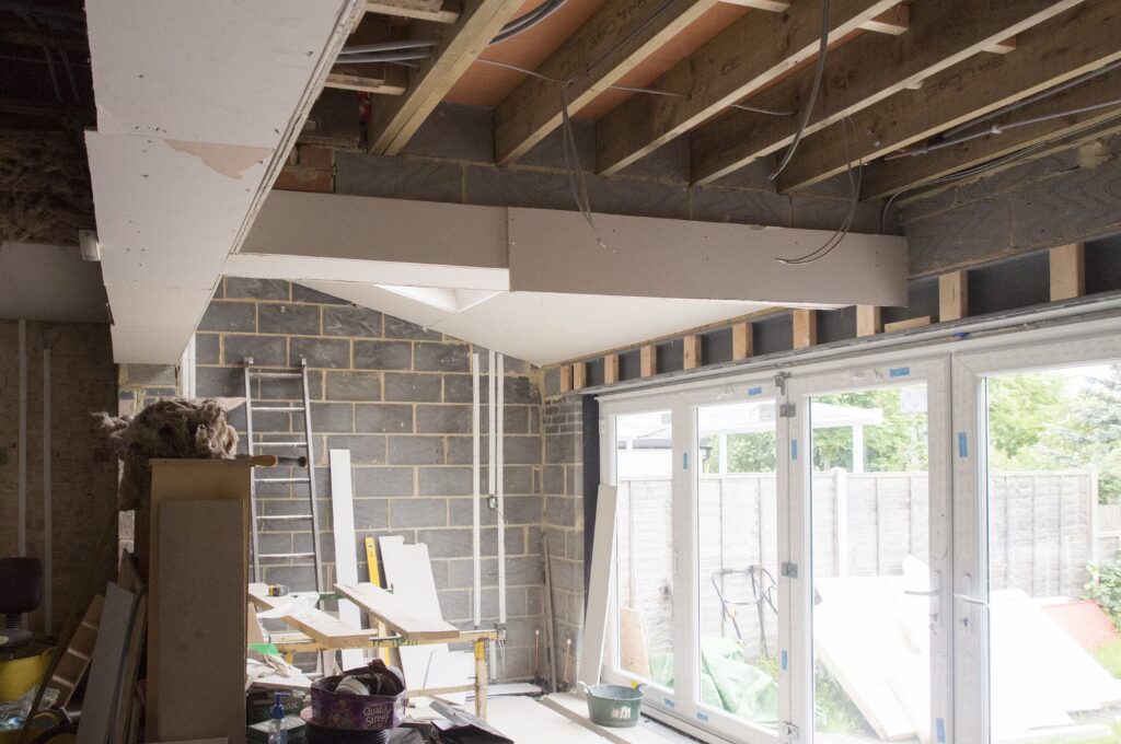 Aktuelle Bauzinsen, Baustelle im Haus
