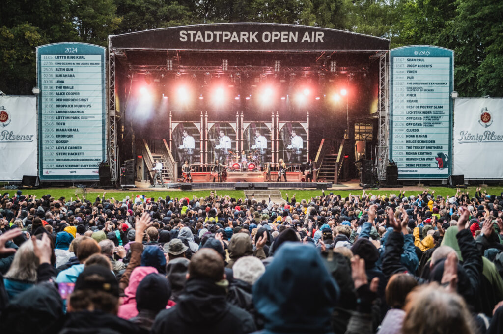 HaspaJoker Stadtpark Open Air: Die Bühne im Hamburger Stadtpark