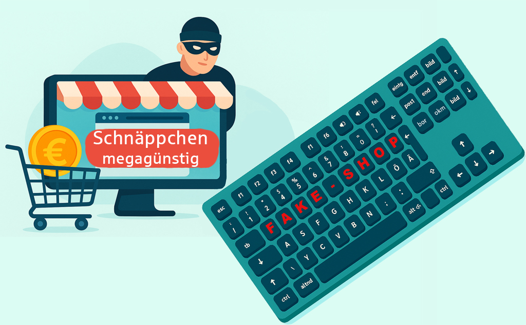 Fake-Shops: Eine Infografik zur Warnung für Fake Shops