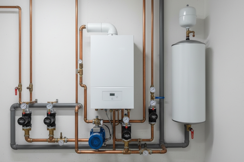 Heizungsanlage mit Umwälzpumpe