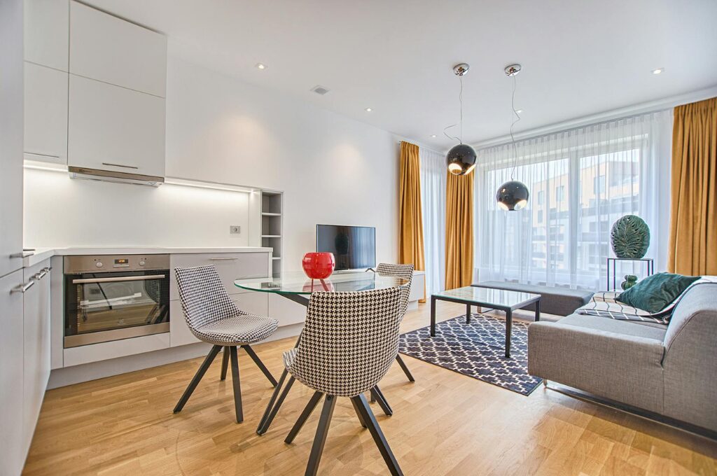 Wammiete vs Kaltmiete: Eine modern eingerichtete Wohnung